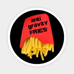 Anti Gravity Fries Nonsense Art By Abby Anime Magnet